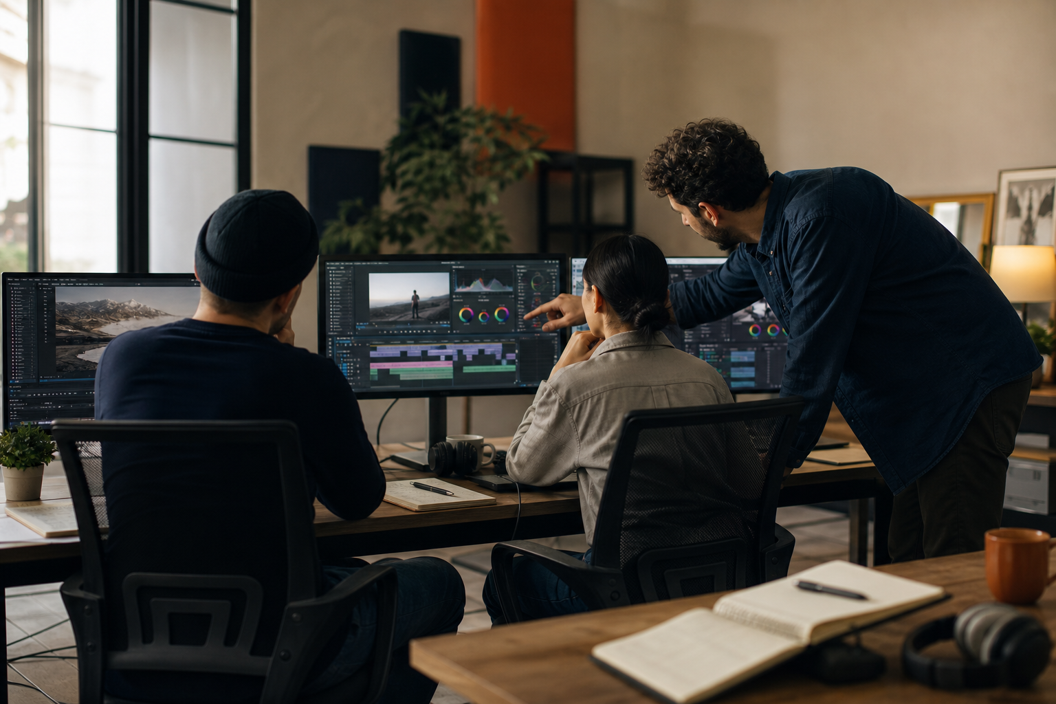 Small practical video editing workshop